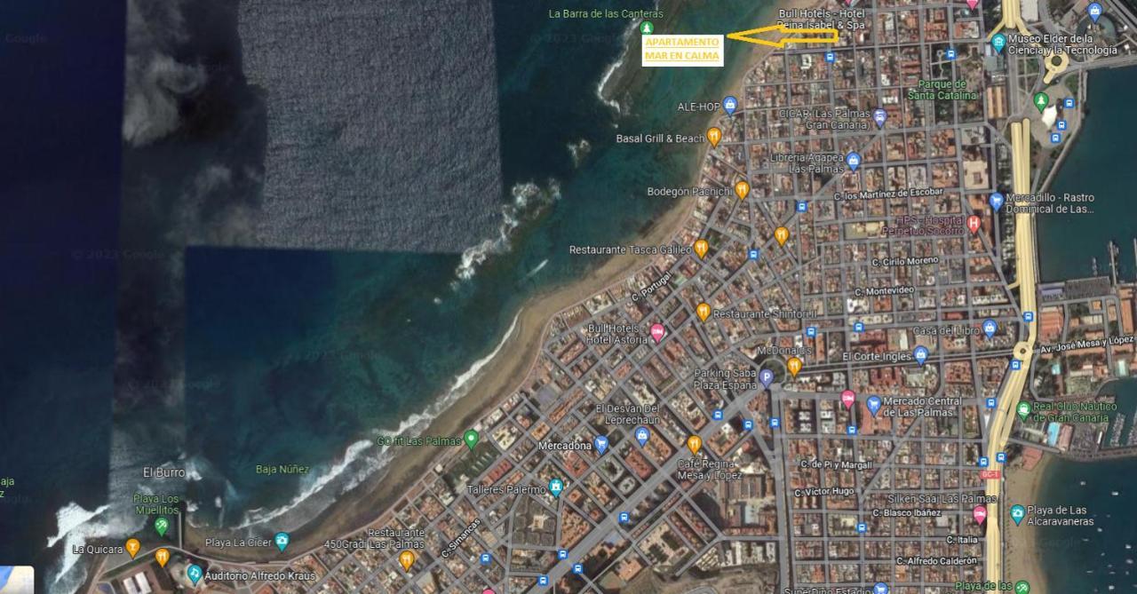 Apartamento Mar En Calma لاس بالماس دي غران كاناريا المظهر الخارجي الصورة