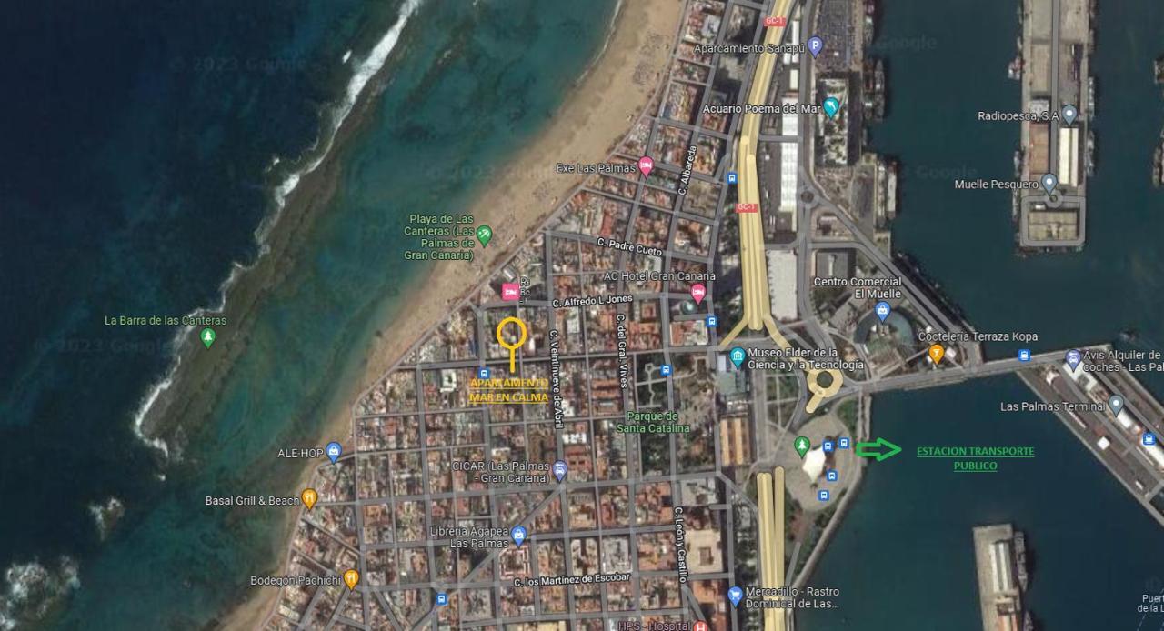 Apartamento Mar En Calma لاس بالماس دي غران كاناريا المظهر الخارجي الصورة